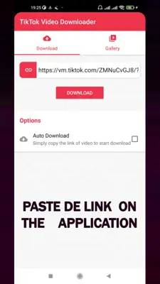 TikTok Video Downloader android App screenshot 3